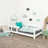 Kinderhausbett POPPI 90 x 180 Weiß 2 Produktbild-Vorschau 2