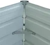Metall Blumenbeet Hochbeet 100x40x77 cm Grün Pflanzbeet Produktbild-Vorschau 8