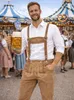 PAULGOS pantaloni tradizionali da uomo in pelle - braghe al Anteprima dell’immagine prodotto 7