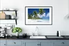 MuchoWow® Gerahmtes Poster Strand - Palme - Tropisch 90x60 Produktbild-Vorschau 4