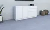 Kommode "Vaasa" 152cm, weiß-matt Produktbild-Vorschau 4