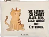 Mr. & Mrs. Panda Kulturbeutel Einhorn Katze Größe M - Weiß Produktbild-Vorschau 1