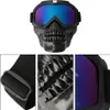 Odłączane gogle motocyklowe maska na kask narciarski Podgląd zdjęcia produktu 2