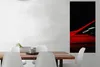 MuchoWow® Poster Roter Sportwagen 60x120 cm - Wandschmuck Produktbild-Vorschau 2