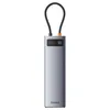 Baseus 11-in-1 Power Delivery USB-C HUB Grau Produktbild-Vorschau 3