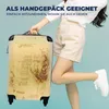 MuchoWow® Koffer Handgepäck Trolley Rollkoffer Kleine Produktbild-Vorschau 4