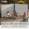 tectake® Doppel-Seitenmarkise 180 x 600 cm ausziehbar, mit Produktbild-Vorschau 2