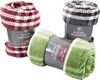 Karo Flanell Wohndecke Kuscheldecke Wolldecke Sofadecke Produktbild-Vorschau 1