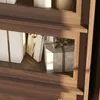 Vitrine mit 2 Schubladen und Flügeltüren aus Glas, Produktbild-Vorschau 5