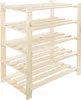 STOLMAK Botník 80x90x38 cm, 3 police, masívna borovica, Náhľad obrázku produktu 5