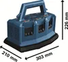 Bosch 1600A01U9L Bosch GAL 18V6-80 Multi-Ladegerät Podgląd zdjęcia produktu 30