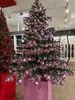 Decoris® Christbaumkugeln Lilac Breeze lila Ø 8 cm 6er Pack Produktbild-Vorschau 5