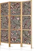 Paravent 135x172 cm 3-teilig einseitig eleganter Produktbild-Vorschau 1