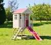 Wendi Toys Holz Stelzenhaus Frosch mit Rutsche und Produktbild-Vorschau 3