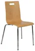 Chaise de conférence fixe TDC-132A, structure chromée, Voir les images du produit 1