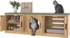 Merax Versteckter Katzenschrank, Katzentoilette Schrank mit Produktbild-Vorschau 5