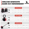 SPORTSCHMIEDE Verstellbare Hanteln 3in1 Hanteln Set Produktbild-Vorschau 7