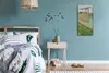 Dekor Leinwand Uhr Wandbilder 30x60 Langlois Brücke bei Produktbild-Vorschau 4