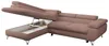 Ecksofa Sofa Rosa, Wohnlandschaft L-Form mit Schlaffunktion Produktbild-Vorschau 8