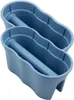 KHW Geländerblumentopf Flowerclip XL, 2er Set, meerblau Produktbild-Vorschau 11