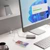USB-C Einbau-Hub 2-Fach für Möbel & Tischplatten Schwarz o. Produktbild-Vorschau 2