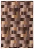 Designer Velour Teppich Mystic Karo Braun, Größe:160x200 cm Produktbild-Vorschau 5
