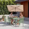 di volio Gartentisch LIWIO - Outdoor Tisch 80x80 cm, Produktbild-Vorschau 5