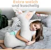 Engelshof Alpaka Seitenschläferkissen Kuscheltier Weiß 75cm Produktbild-Vorschau 4