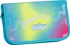 A pencil case with a colorful tie-dye pattern. Produktbild-Vorschau