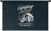 MuchoWow® Wandteppich Wandbehang Zelt - Camping - Vintage Produktbild-Vorschau 1