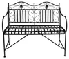 Celia Metall Gartenbank 2-Sitzer 106x91x57 cm Produktbild-Vorschau 1