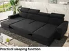 MEBLINI Schlafcouch mit Bettkasten - Ecksofa mit Produktbild-Vorschau 5