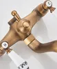 Freistehende Badewannenarmatur Retro mit Handbrause und Produktbild-Vorschau 13
