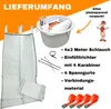 Žlab na suť 12 m | Flexibilní hadice 4 X 3 m, vysoká Náhled obrázku produktu 5
