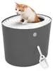 Iris Ohyama kattenbak met schep, geschikt voor katten tot 7 Productafbeelding-voorbeeld 1