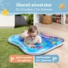 Mallie® Wassermatte Baby BPA Frei Wasserspielmatte (Blau Produktbild-Vorschau 4