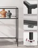 VASAGLE table console, table d'appoint avec 2 étagères, 100 Voir les images du produit 5