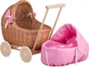 Lili Naturfarbiger Puppenwagen aus Weide mit Bettwäsche Produktbild-Vorschau 8