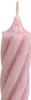 Rustic Kerzen Rosa Stabkerzen Twist 250/28mm, durchgefärbt, Produktbild-Vorschau 4