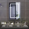 LED zrkadlová skrinka s rozmermi 500 x 700 mm, určená do Náhľad obrázku produktu 3