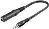 Goobay 50470 Adattatore per cuffie, da spina 3,5 mm a presa Anteprima dell’immagine prodotto 1