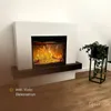 Glow Fire Elektrokamin 'Pandora' | LED Standkamin in weiss Produktbild-Vorschau 4