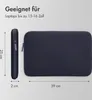 Accezz Basic Laptop Hülle 15-16 Zoll - Laptop Sleeve - Blau Produktbild-Vorschau 5