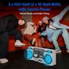Kazetový magnetofón MEDION P66538 (retro ghetto blaster s Náhľad obrázku produktu 2