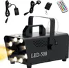 HOMCOM Nebelmaschine 450W Rauchmaschine mit 13 farbigen LED Produktbild-Vorschau 1