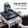 Tepelný lis VEVOR, 15 x 15 palců, zařízení 5 v 1 pro Náhled obrázku produktu 4