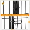 Enclos extérieur pour animaux domestiques 592472, 6 grilles Voir les images du produit 4