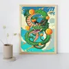 Dragon Ball 40x50 cm peinture par numéros avec cadre Voir les images du produit 2