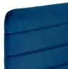 Krzesła z wyprofilowanym oparciem- VELVET NIEBIESKI - 4 Podgląd zdjęcia produktu 2