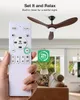 BlitzWill BW-CFL3B Smart Deckenventilator mit Licht, 106cm, Produktbild-Vorschau 9